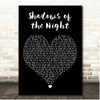 Pat Benatar Shadows of the Night Black Heart Song Lyric Print