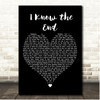 Phoebe Bridgers I Know the End Black Heart Song Lyric Print