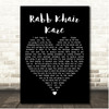 Prabha Gill Rabb Khair Kare Black Heart Song Lyric Print
