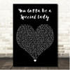 Ray, Goodman & Brown Special Lady Black Heart Song Lyric Print