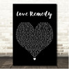 Roachford Love Remedy Black Heart Song Lyric Print