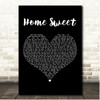 Russell Dickerson Home Sweet Black Heart Song Lyric Print