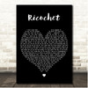 Ryan Caraveo Ricochet Black Heart Song Lyric Print