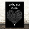 Smith & Thell Under the Moon Black Heart Song Lyric Print