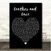 Stevie Nicks Leather and Lace Black Heart Song Lyric Print