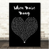 The Jam When Youre Young Black Heart Song Lyric Print