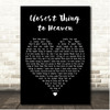 The Kane Gang Closest Thing to Heaven Black Heart Song Lyric Print