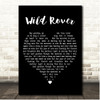 The Seekers Wild Rover Black Heart Song Lyric Print