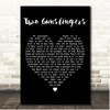 Tom Petty and the Heartbreakers Two Gunslingers Black Heart Song Lyric Print