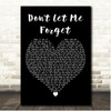 Catherine McGrath Dont Let Me Forget Black Heart Song Lyric Print