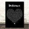 Chris Cornell Patience Black Heart Song Lyric Print