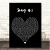 Corey Taylor Song #3 Black Heart Song Lyric Print