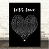 David Guetta & Sia Lets Love Black Heart Song Lyric Print