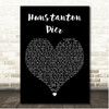 Deaf Havana Hunstanton Pier Black Heart Song Lyric Print