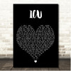 Demi Lovato ICU Black Heart Song Lyric Print