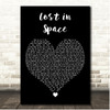 Derivakat Lost in Space Black Heart Song Lyric Print