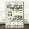 Stevie Wonder Ribbon In The Sky Vintage Script Song Lyric Quote Print