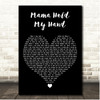 Aloe Blacc Mama Hold My Hand Black Heart Song Lyric Print