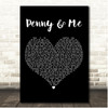 Hanson Penny & Me Black Heart Song Lyric Print