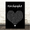 Jessie J Flashlight Black Heart Song Lyric Print