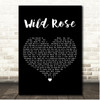 Jim Reeves Wild Rose Black Heart Song Lyric Print