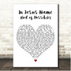 Katy Nichole In Jesus Name (God of Possible) White Heart Song Lyric Print