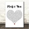 Lindsay Ell Make You White Heart Song Lyric Print