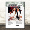 Destiny's Child 8 Days Of Christmas Music Polaroid Vintage Music Wall Art Poster Print