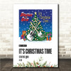 Status Quo It's Christmas Time Christmas Single Polaroid Vintage Music Wall Art Print