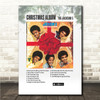 The Jackson 5 Christmas Album Music Polaroid Vintage Music Wall Art Poster Print