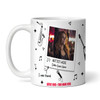 Music Photo Concert Setlist Mug - Any Artist, Gig Date Venue