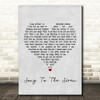 This Mortal Coil Song To The Siren Grey Heart Song Lyric Quote Print