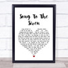 This Mortal Coil Song To The Siren White Heart Song Lyric Quote Print