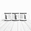 The Darkness Concert Setlist Gig Mug - Cardiff International Arena, Cardiff, Wales - 28th January 2023