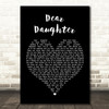 Halestorm Dear Daughter Black Heart Song Lyric Quote Print