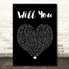 Hazel O'Connor Will You Black Heart Song Lyric Quote Print