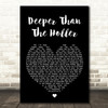 Randy Travis Deeper Than The Holler Black Heart Song Lyric Quote Print
