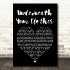 Shakira Underneath Your Clothes Black Heart Song Lyric Quote Print