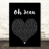 The Proclaimers Oh Jean Black Heart Song Lyric Quote Print