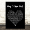 Tim McGraw My Little Girl Black Heart Song Lyric Quote Print