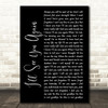 Westlife I'll See You Again Black Script Song Lyric Quote Print