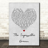 Frank Sinatra The Impossible Dream Grey Heart Quote Song Lyric Print