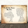 Frank Sinatra I've Got You Under My Skin Man Lady Couple Song Lyric Quote Print