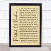 Elvis Presley Pocketful Of Rainbows Rustic Script Song Lyric Quote Print