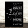 Etta James At Last Black Script Song Lyric Quote Print