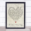 Go Your Own Way Fleetwood Mac Script Heart Quote Song Lyric Print
