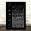 Brian Wilson I Wasn?Æt Made For These Times Black Script Song Lyric Quote Print