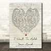I Want To Hold Your Hand The Beatles Script Heart Quote Song Lyric Print