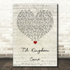 Coldplay Til Kingdom Come Script Heart Quote Song Lyric Print