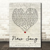 Howard Jones New Song Script Heart Quote Song Lyric Print